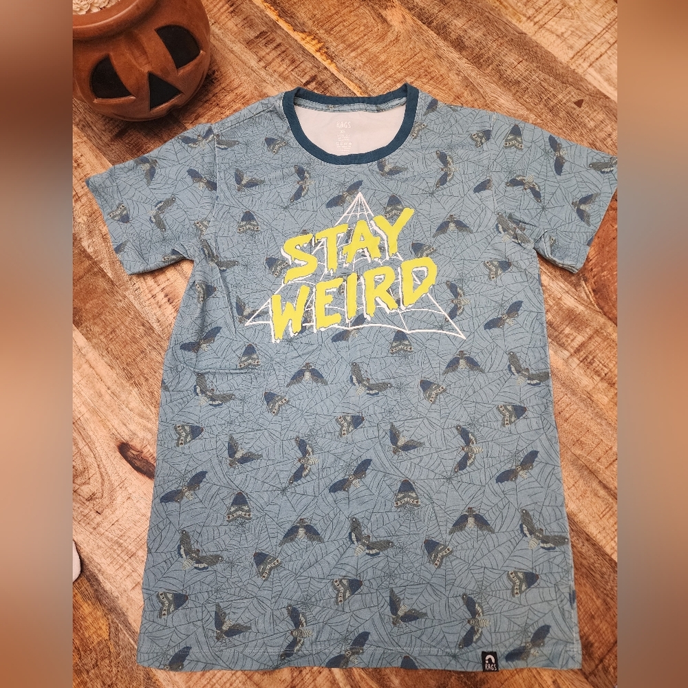 Stay Weird Blue Kids T-Shirt
